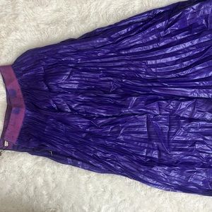 Alice and Olivia purple skirt